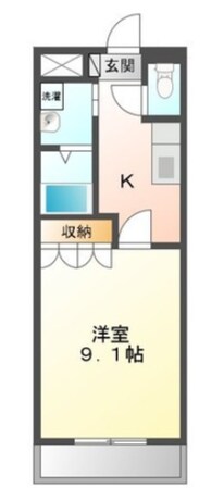 原木駅 徒歩8分 2階の物件間取画像